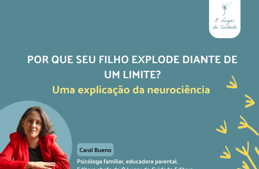 POR QUE SEU FILHO EXPLODE DIANTE DE UM LIMITE?